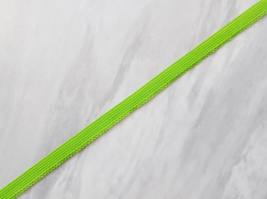 Gumokoronka żywa zieleń - szerokość 1,1 cm