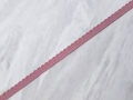 Guma obszywkowa o szerokości 1,1 cm w kolorze starego różu